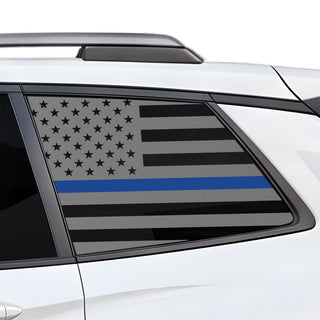 Fits Honda Passport 2019-2025 Quarter Window American Flag Vinyl Decal Stickers - Bogar Tech Designs