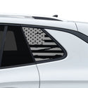 Fits Volkswagen Tiguan 2025-2027 Quarter Window American Flag Vinyl Decal Stickers - Bogar Tech Designs