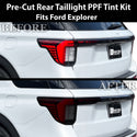 Fits Ford Explorer 2025-2026 Full Headlight Taillight Precut Smoked PPF Tint Kit Film Overlay  - Bogar Tech Designs