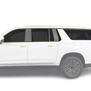 Fits GMC Yukon XL 2025-2026 Vinyl Chrome Delete Grille Blackout Decal Stickers Overlay Film - Bogar Tech Designs