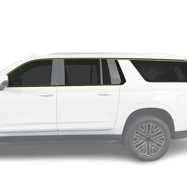 Fits GMC Yukon XL 2025-2026 Vinyl Chrome Delete Grille Blackout Decal Stickers Overlay Film - Bogar Tech Designs