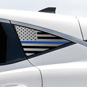 Fits Nissan Murano 2025-2026 Quarter Window American Flag Vinyl Decal Stickers - Bogar Tech Designs