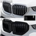 Fits BMW 5 Series 2024-2027 Vinyl Chrome Delete Grille Blackout Decal Stickers Overlay Film - Bogar Tech Designs
