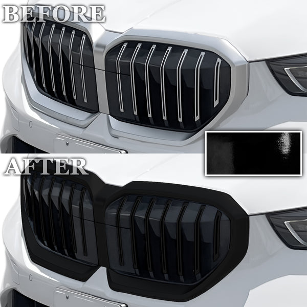 Fits BMW 5 Series 2024-2027 Vinyl Chrome Delete Grille Blackout Decal Stickers Overlay Film - Bogar Tech Designs