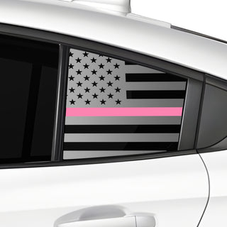Fits Subaru Legacy 2020-2025 Quarter Window American Flag Vinyl Decal Stickers - Bogar Tech Designs