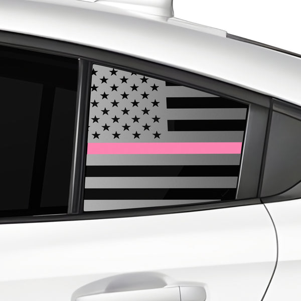 Fits Subaru Legacy 2020-2025 Quarter Window American Flag Vinyl Decal Stickers - Bogar Tech Designs