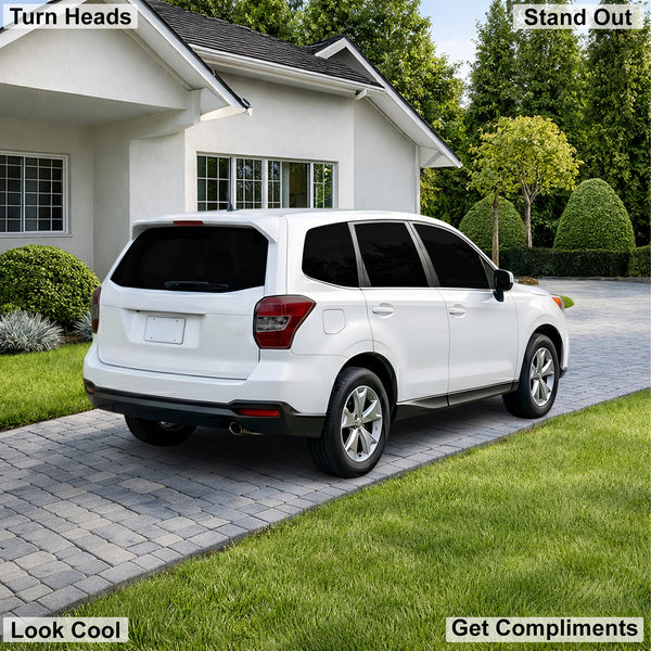 Fits Subaru Forester 2014-2018 Full Headlight Taillight Precut Smoked PPF Tint Kit Film Overlay  - Bogar Tech Designs