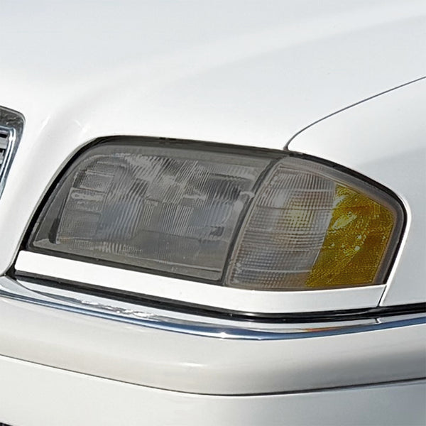 Fits Mercedes-Benz C280 1994-2000 Full Headlight Taillight Precut Smoked PPF Tint Kit Film Overlay  - Bogar Tech Designs