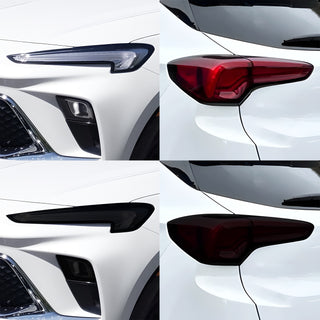 Fits Buick Encore GX 2024-2025 Full Headlight Taillight Precut Smoked PPF Tint Kit Film Overlay  - Bogar Tech Designs