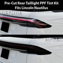 Fits Lincoln Nautilus 2024-2026 Full Headlight Taillight Precut Smoked PPF Tint Kit Film Overlay  - Bogar Tech Designs