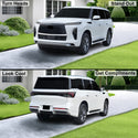 Fits Infiniti QX80 2025-2027 Full Headlight Taillight Precut Smoked PPF Tint Kit Film Overlay  - Bogar Tech Designs