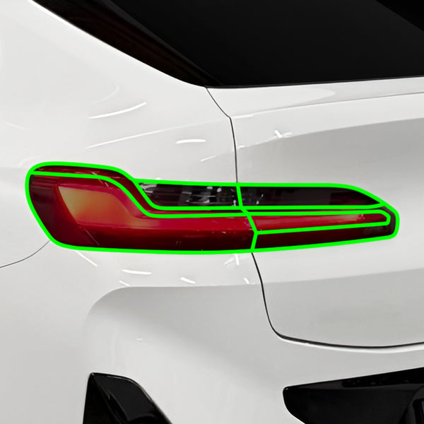 Fits BMW X4 2019-2025 Full Headlight Taillight Precut Smoked PPF Tint Kit Film Overlay  - Bogar Tech Designs