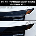 Fits Nissan Kicks 2025-2026 Full Headlight Taillight Precut Smoked PPF Tint Kit Film Overlay  - Bogar Tech Designs