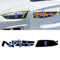 Fits Audi S5 2020-2024 Full Headlight Taillight Precut Smoked PPF Tint Kit Film Overlay  - Bogar Tech Designs