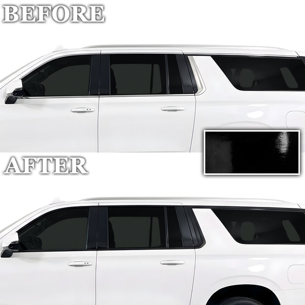 Fits GMC Yukon XL 2025-2026 Vinyl Chrome Delete Grille Blackout Decal Stickers Overlay Film - Bogar Tech Designs