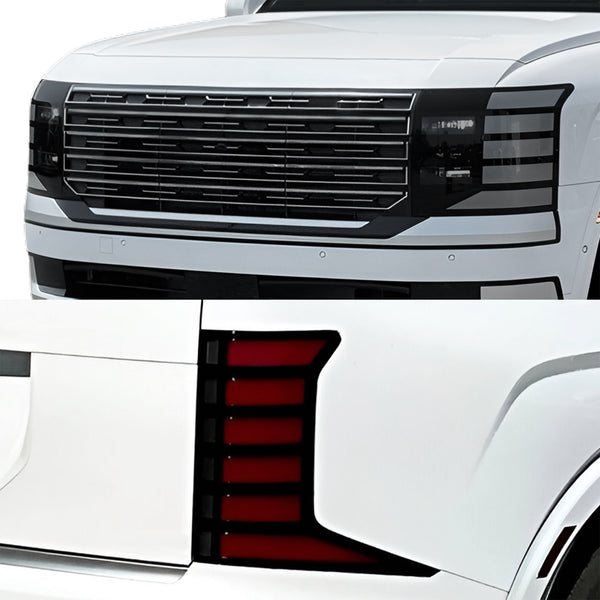 Fits Hyundai Palisade 2026-2027 Full Headlight Taillight Precut Smoked PPF Tint Kit Film Overlay  - Bogar Tech Designs