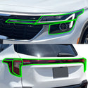 Fits Kia Seltos 2024-2025 Full Headlight Taillight Precut Smoked PPF Tint Kit Film Overlay  - Bogar Tech Designs