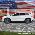 Fits Toyota Crown Signia 2025-2027 Quarter Window American Flag Vinyl Decal Stickers - Bogar Tech Designs