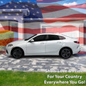Fits BMW 2 Series 2020-2024 Quarter Window American Flag Vinyl Decal Stickers - Bogar Tech Designs
