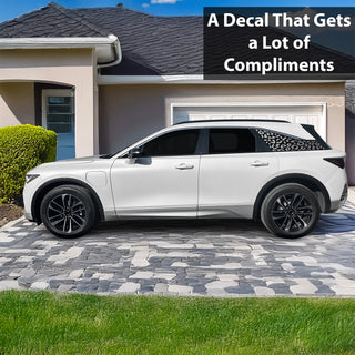 Fits Acura ZDX 2024-2026 Animal Leopard Cheetah Cow Window Vinyl Decal Stickers - Bogar Tech Designs