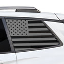 Fits Honda Passport 2019-2025 Quarter Window American Flag Vinyl Decal Stickers - Bogar Tech Designs