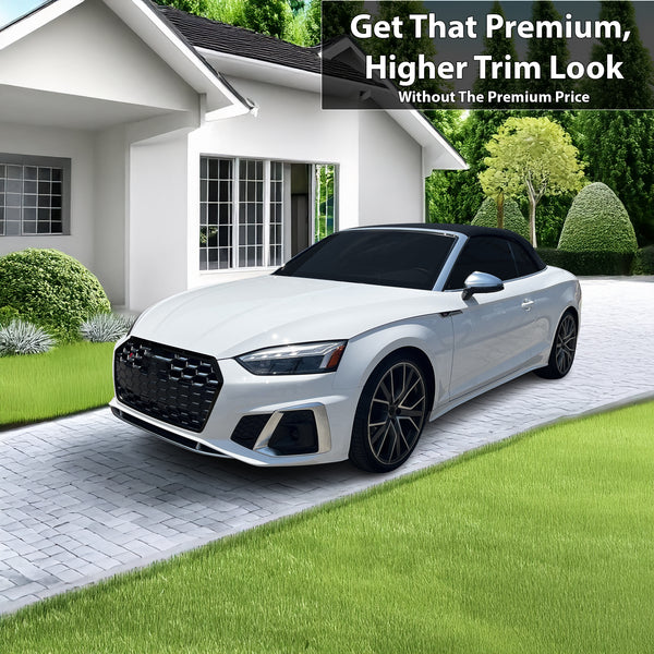 Fits Audi S5 Convertible 2020-2024 Vinyl Chrome Delete Grille Blackout Decal Stickers Overlay Film - Bogar Tech Designs