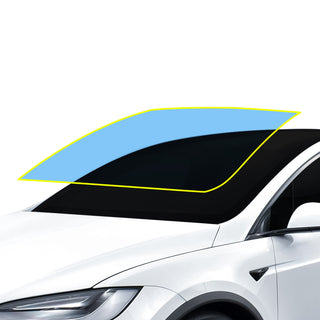 For Tesla Model X 2021-2026 Precut Front Rear Windshield Premium Protection Self Healing Film Kit - Bogar Tech Designs