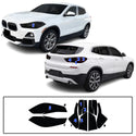 Fits BMW X2 2018-2023 Full Headlight Taillight Precut Smoked PPF Tint Kit Film Overlay  - Bogar Tech Designs