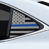 Fits Lexus IS 2017-2020 Quarter Window American Flag Vinyl Decal Stickers - Bogar Tech Designs