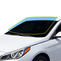 For Hyundai Sonata 2015-2019 Precut Front Rear Windshield Premium Protection Self Healing Film Kit - Bogar Tech Designs