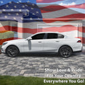 Fits BMW 5 Series 2024-2027 Quarter Window American Flag Vinyl Decal Stickers - Bogar Tech Designs