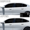 Fits BMW 5 Series 2024-2027 Vinyl Chrome Delete Grille Blackout Decal Stickers Overlay Film - Bogar Tech Designs