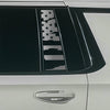 Fits GMC Yukon XL 2025-2026 Quarter Window American Flag Vinyl Decal Stickers - Bogar Tech Designs