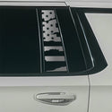 Fits GMC Yukon XL 2025-2026 Quarter Window American Flag Vinyl Decal Stickers - Bogar Tech Designs