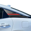 Fits Toyota Crown 2023-2026 Quarter Window American Flag Vinyl Decal Stickers - Bogar Tech Designs