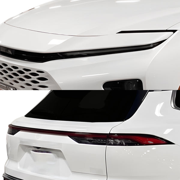 Fits Toyota Crown Signia 2025-2027 Full Headlight Taillight Precut Smoked PPF Tint Kit Film Overlay  - Bogar Tech Designs