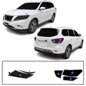 Fits Nissan Pathfinder 2013-2016 Full Headlight Taillight Precut Smoked PPF Tint Kit Film Overlay  - Bogar Tech Designs