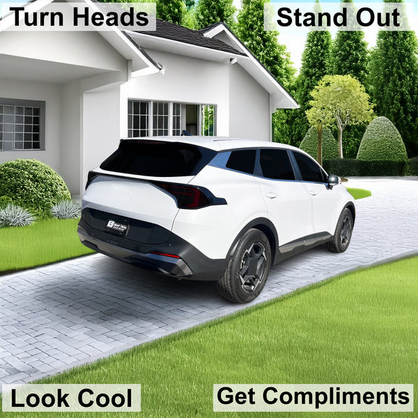 Fits Kia Sportage 2026-2027 Full Headlight Taillight Precut Smoked PPF Tint Kit Film Overlay  - Bogar Tech Designs