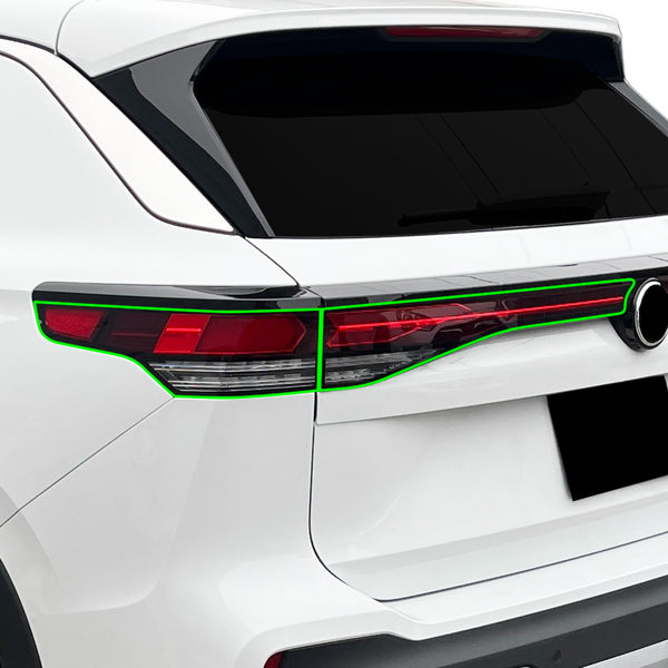 Fits Volkswagen Tiguan 2025-2027 Full Headlight Taillight Precut Smoked PPF Tint Kit Film Overlay  - Bogar Tech Designs