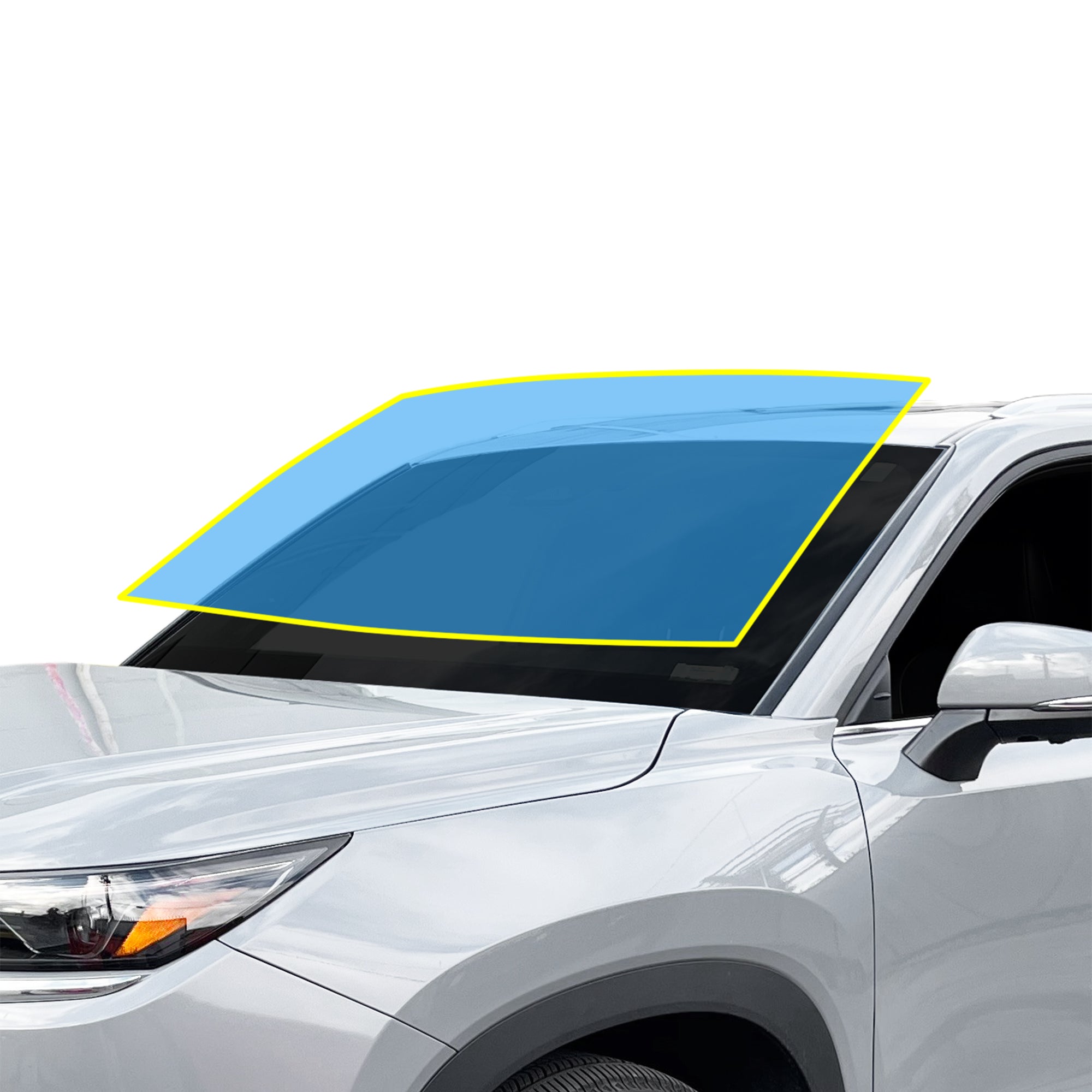 For Toyota Grand Highlander 2024-2026 Precut Front Rear Windshield Premium Protection Self Healing Film Kit - Bogar Tech Designs