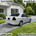 Fits Mercedes-Benz C280 1994-2000 Full Headlight Taillight Precut Smoked PPF Tint Kit Film Overlay  - Bogar Tech Designs