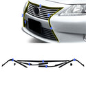 Fits Lexus ES 2013-2018 Vinyl Chrome Delete Grille Blackout Decal Stickers Overlay Film - Bogar Tech Designs