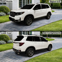 Fits Honda Passport 2022-2025 Full Headlight Taillight Precut Smoked PPF Tint Kit Film Overlay  - Bogar Tech Designs