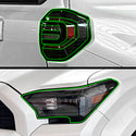 Fits Toyota 4Runner 2025-2026 Full Headlight Taillight Precut Smoked PPF Tint Kit Film Overlay  - Bogar Tech Designs