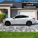 Fits BMW 2 Series 2020-2024 Animal Leopard Cheetah Cow Window Vinyl Decal Stickers - Bogar Tech Designs