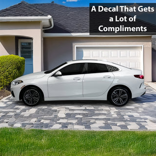 Fits BMW 2 Series 2020-2024 Animal Leopard Cheetah Cow Window Vinyl Decal Stickers - Bogar Tech Designs
