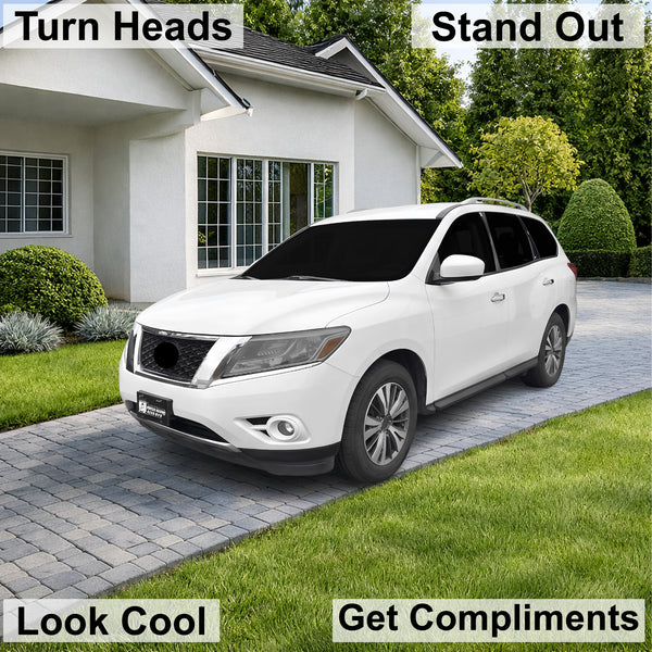Fits Nissan Pathfinder 2013-2016 Full Headlight Taillight Precut Smoked PPF Tint Kit Film Overlay  - Bogar Tech Designs