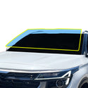 For Kia Seltos 2024-2026 Precut Front Rear Windshield Premium Protection Self Healing Film Kit - Bogar Tech Designs
