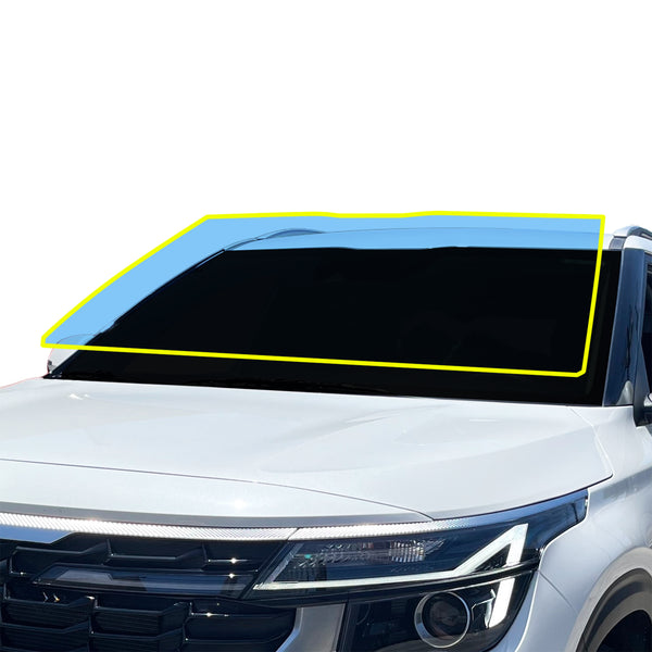 For Kia Seltos 2024-2026 Precut Front Rear Windshield Premium Protection Self Healing Film Kit - Bogar Tech Designs