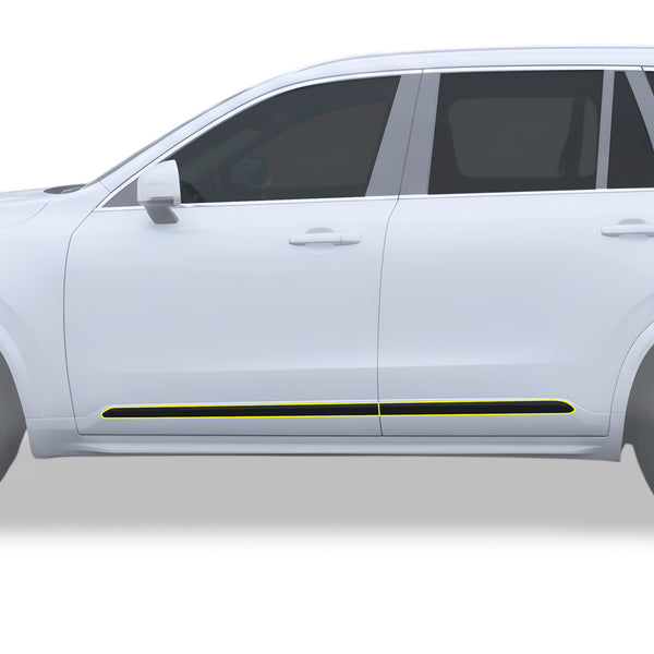Fits Volvo XC90 2020-2025 Vinyl Chrome Delete Grille Blackout Decal Stickers Overlay Film - Bogar Tech Designs
